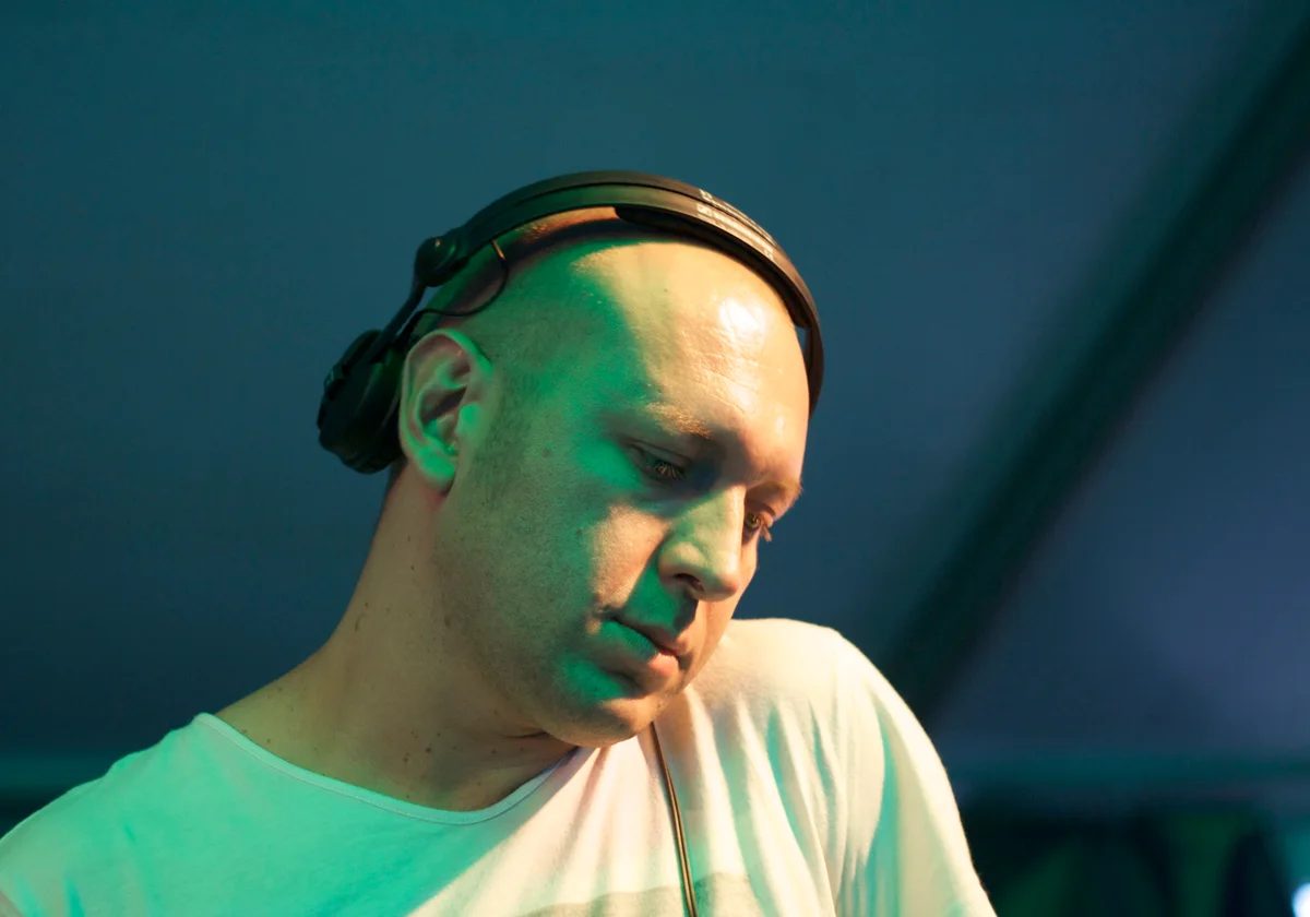 Marco Carola performing behind the decks