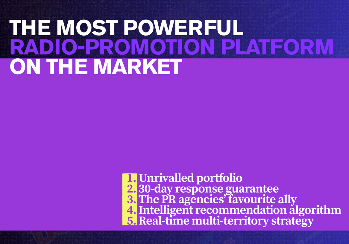 LISTN: THE most powerful radio-promotion platform on the market — LISTN