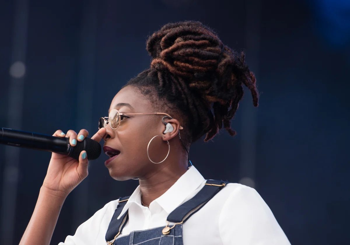 Little Simz performing at Openair Frauenfeld in 2019