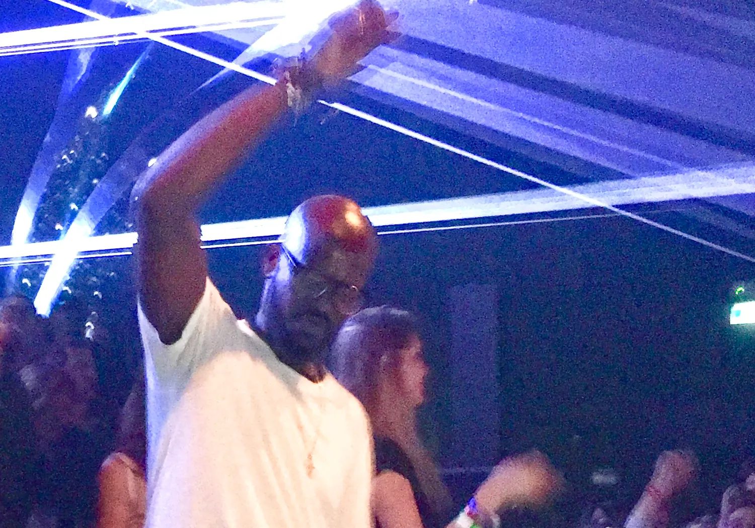 Black Coffee performing at Hï Ibiza in June 2018, photographed by DeepBluuue
