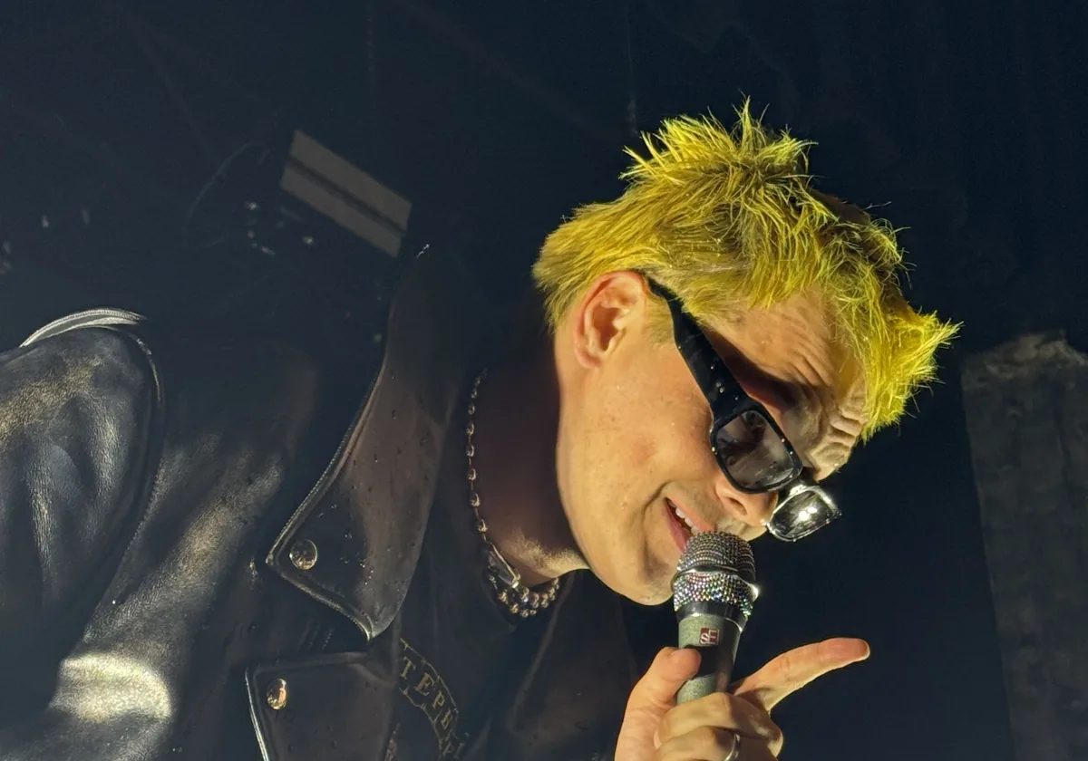 George Clanton performing at the Variety Playhouse in Atlanta in April 2025