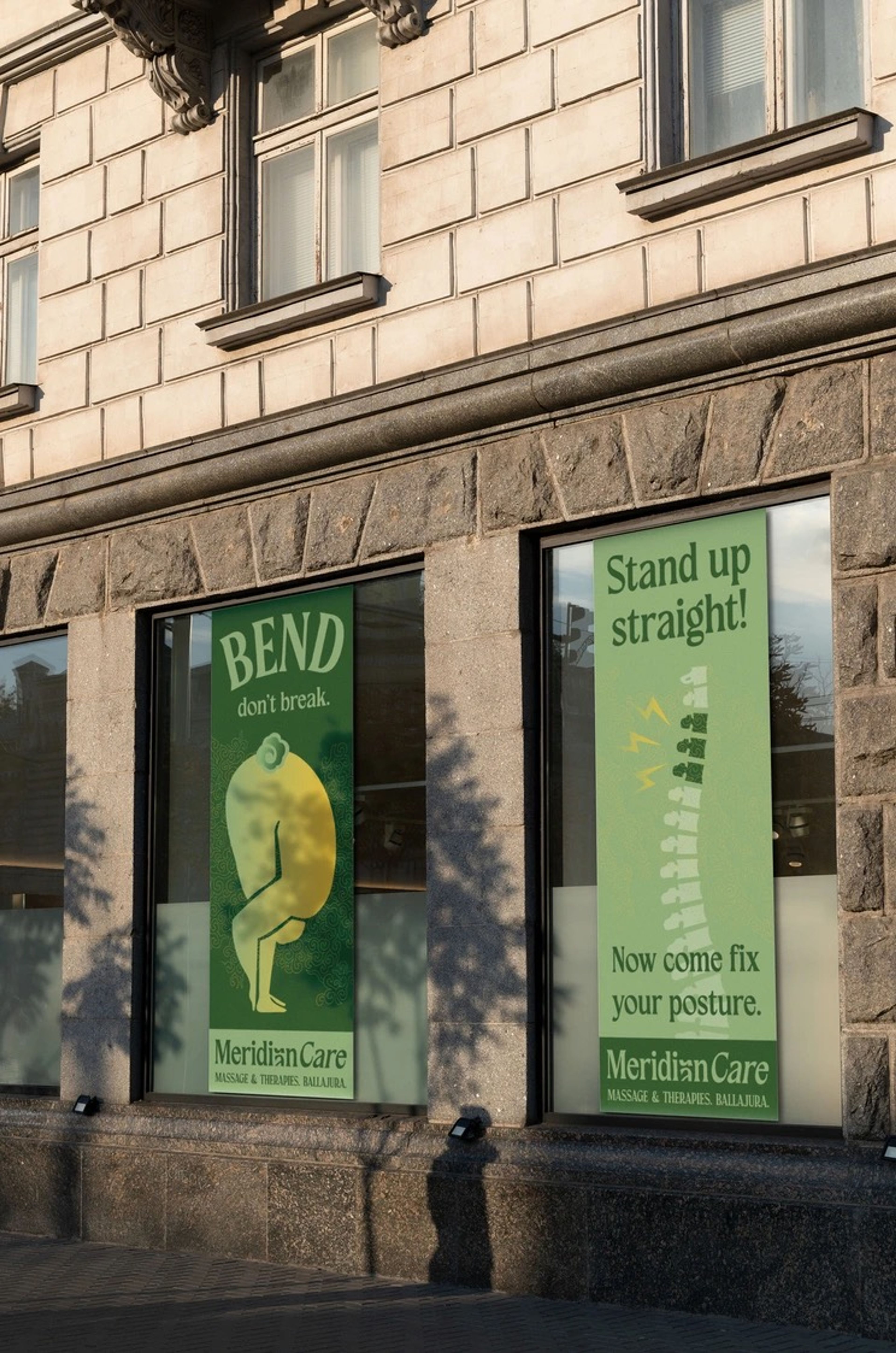 Shopfront window graphics