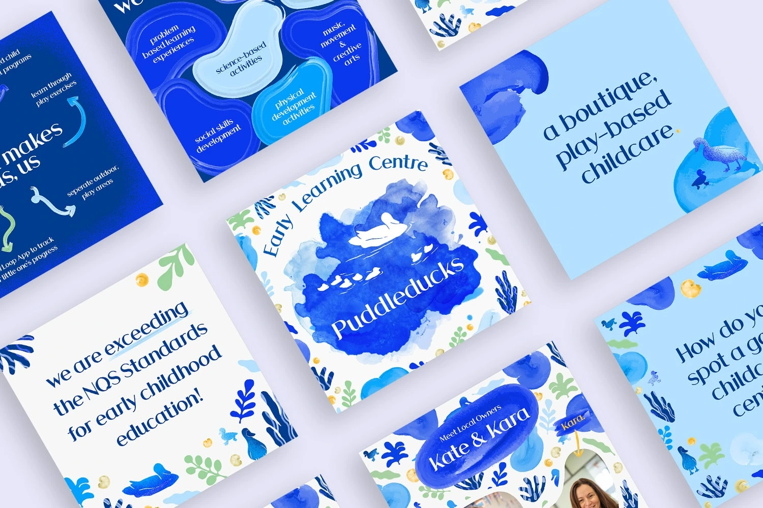 Puddleducks business cards