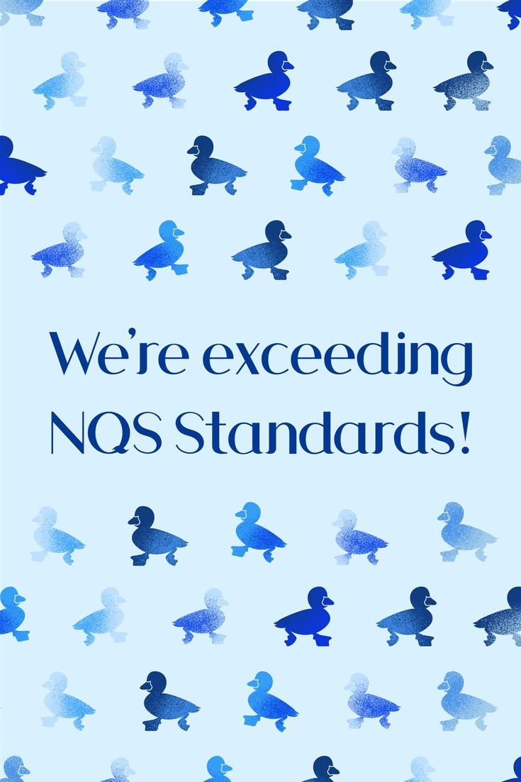 Poster — ‘We’re exceeding NQS Standards’