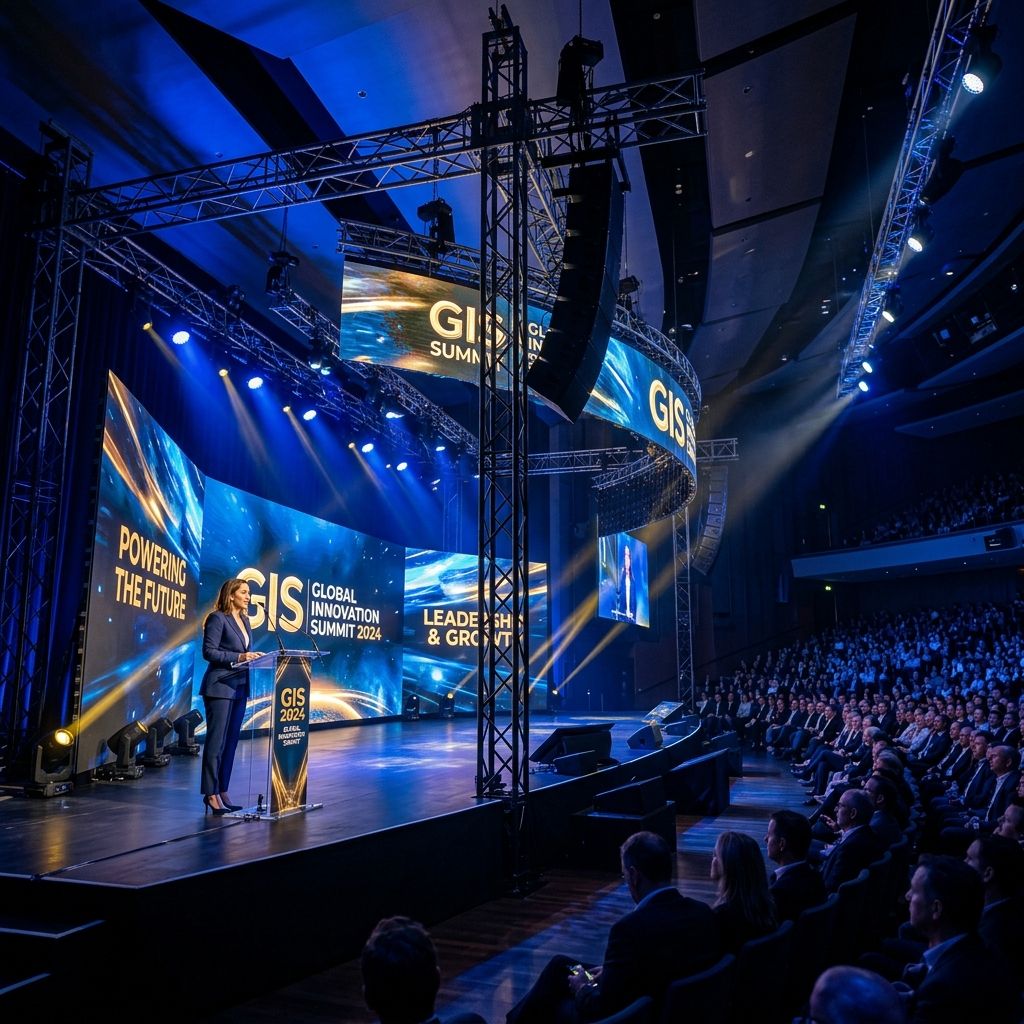 Diseño escénico profesional con pantallas LED