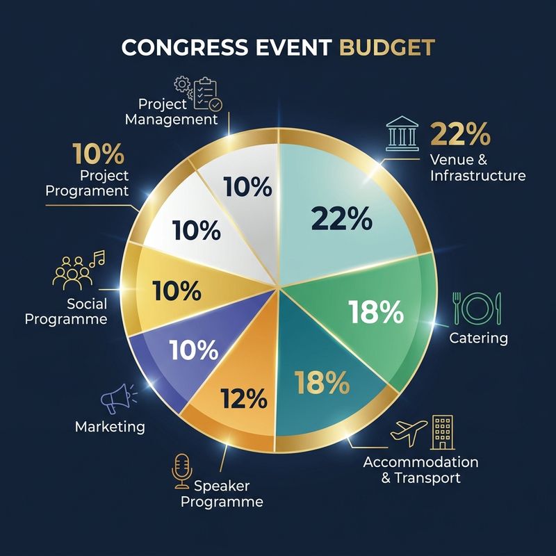Congress budget allocation infographic