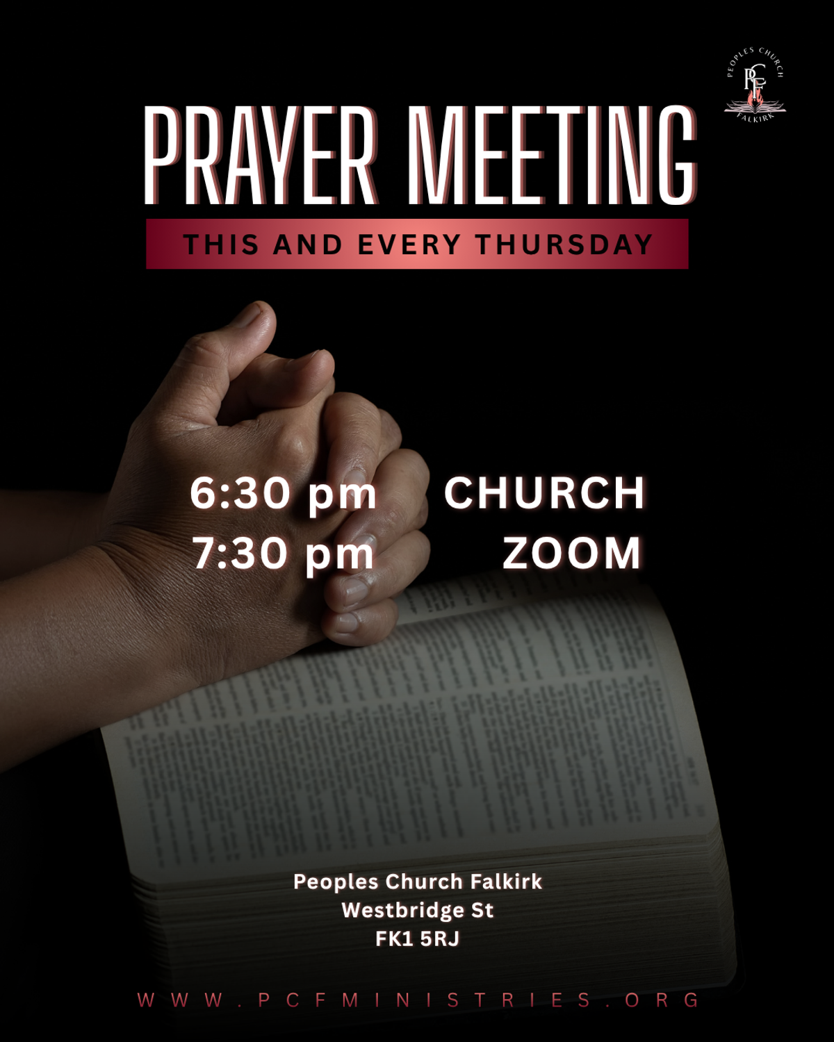 Prayer. Faith. Power.