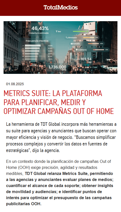 article totalmedios tdt-integra-la-ia-para-revolucionar-la-planificacion-de-campanas-out-of-home