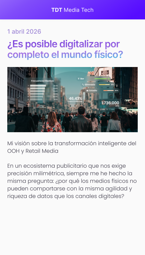 imagen de portada del articulo ¿Es posible digitalizar por completo el mundo físico?
