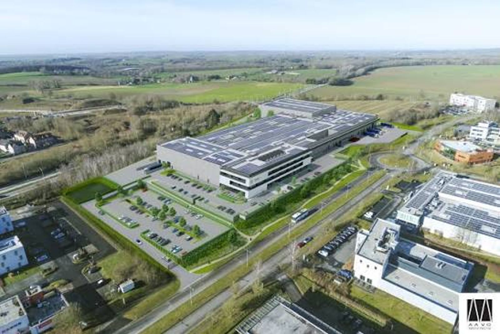 Nouvelle usine Léonidas — Nivelles
