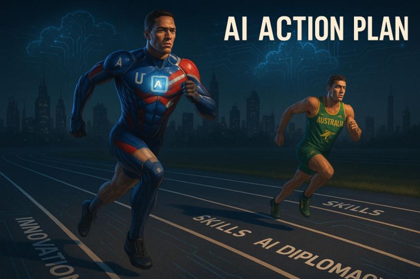 Australia and AI action plan graphic