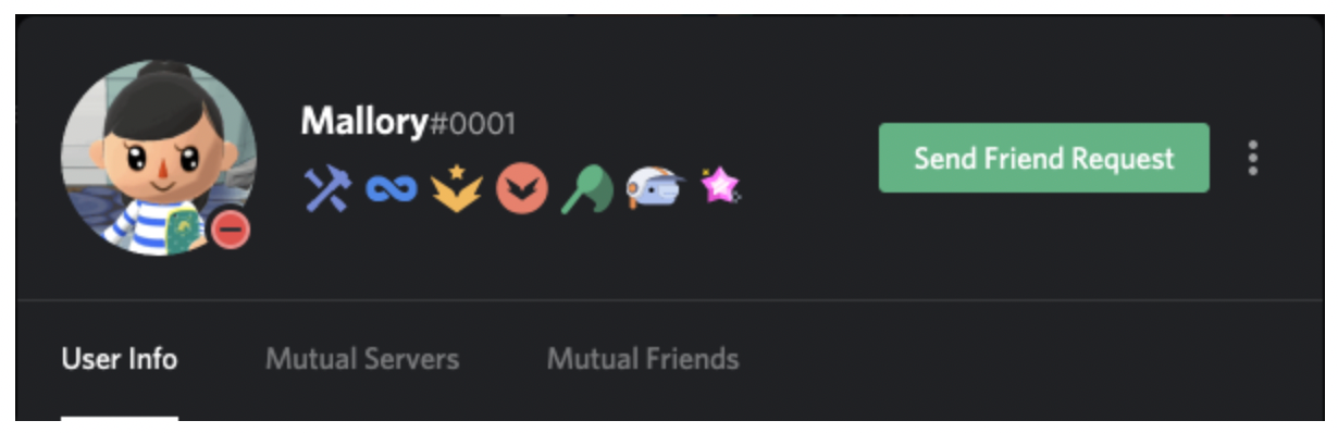 "When you boost a server, you’ll also see this new ✨shiny✨ badge in your User Profile to display your love for that boosted server!". Source: support.discord.com/ 