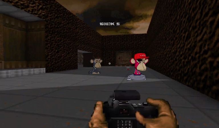 Modders Turn Doom 2 Into NFT Shooter-background image