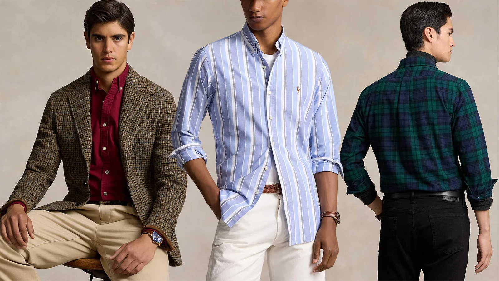 Polo Ralph Lauren Oxford skjorte modeller