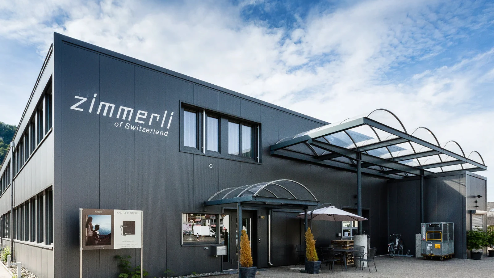 Zimmerli-fabrikken i Sveits