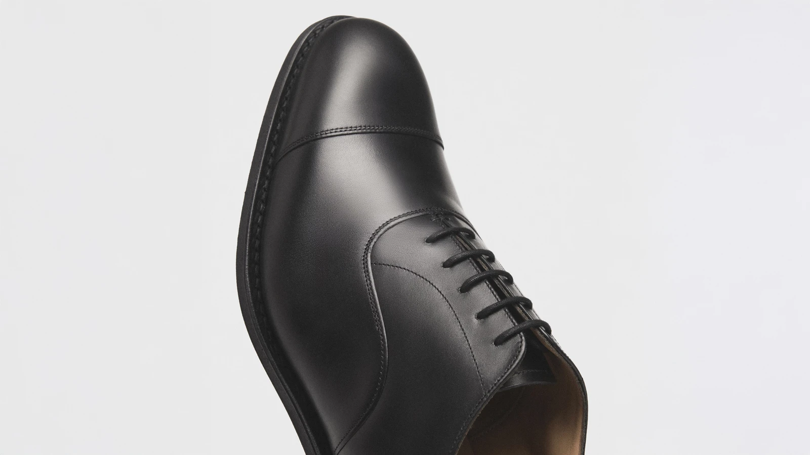 Churchs sorte dressko høy kvalitet