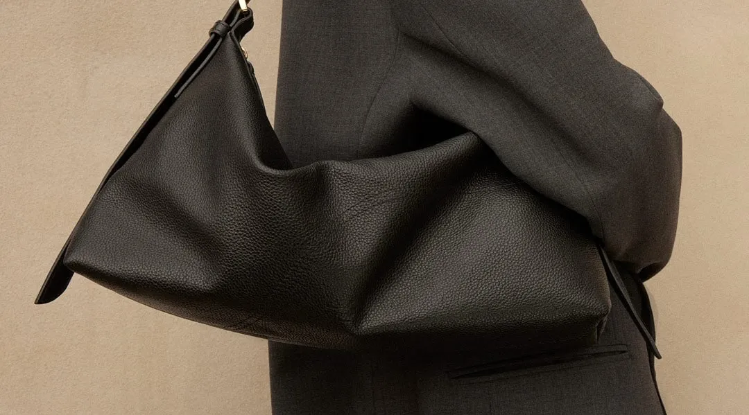 ATP veske sort skinn