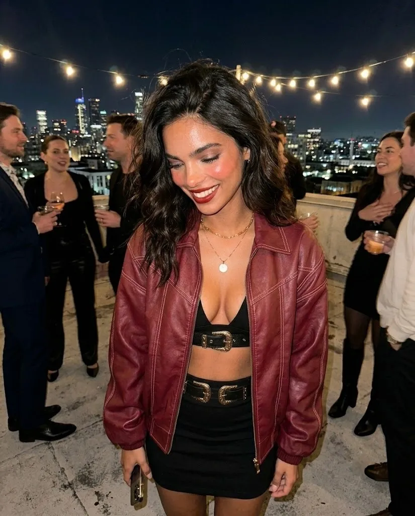 A complete outfit breakdown with affordable shopping links and styling tips inspired by Allie Hayes' bold, confident aesthetic.