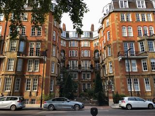 Mansions on Moscow Road as seen from Palace Court