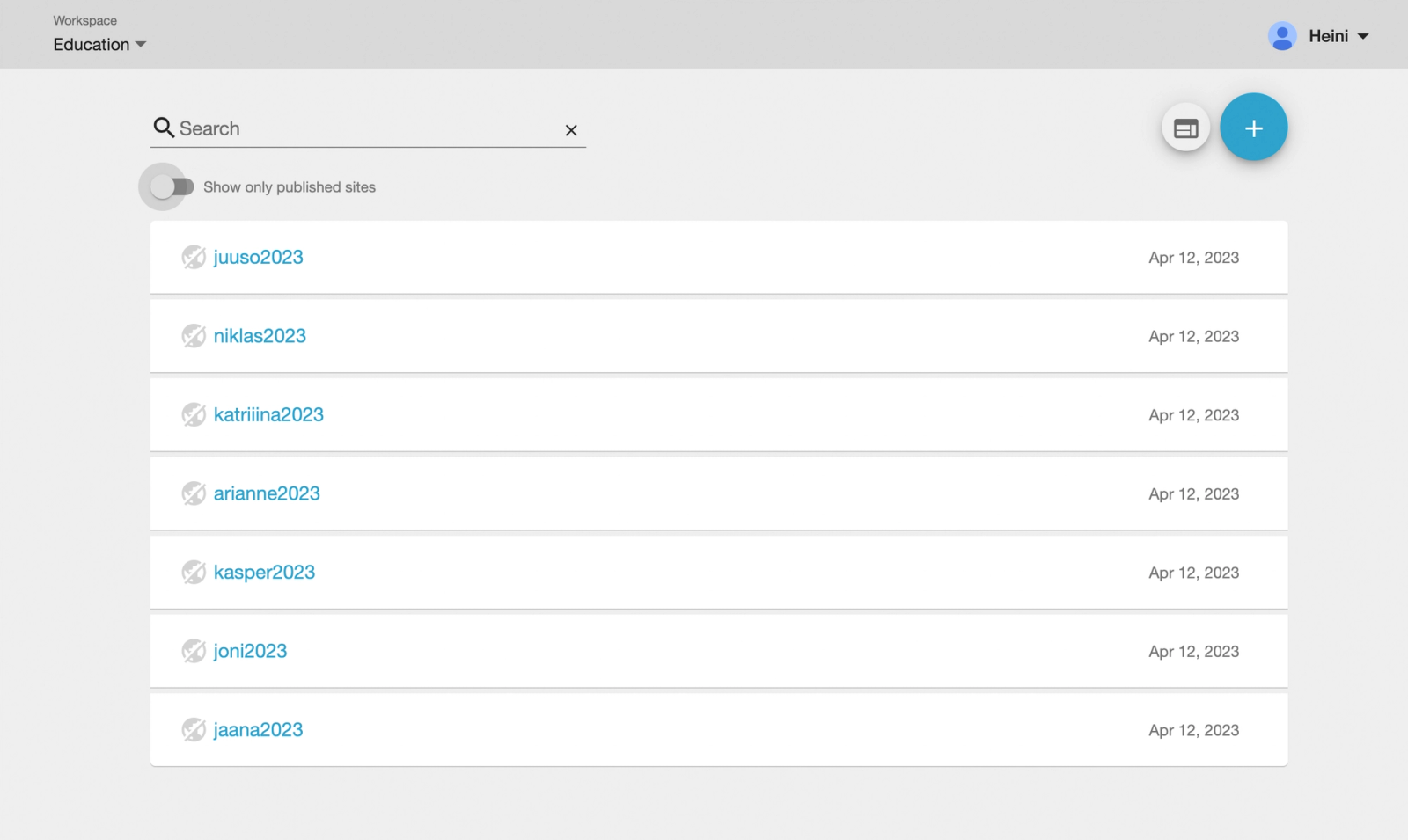 Customer profile user interface