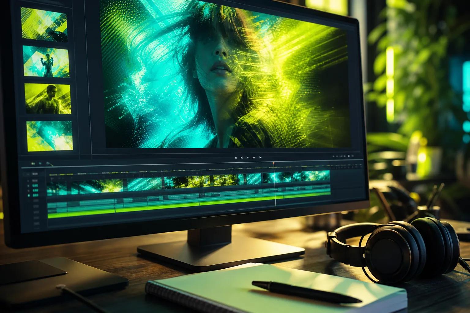 Reviewing and refining an AI-animated picture before export.