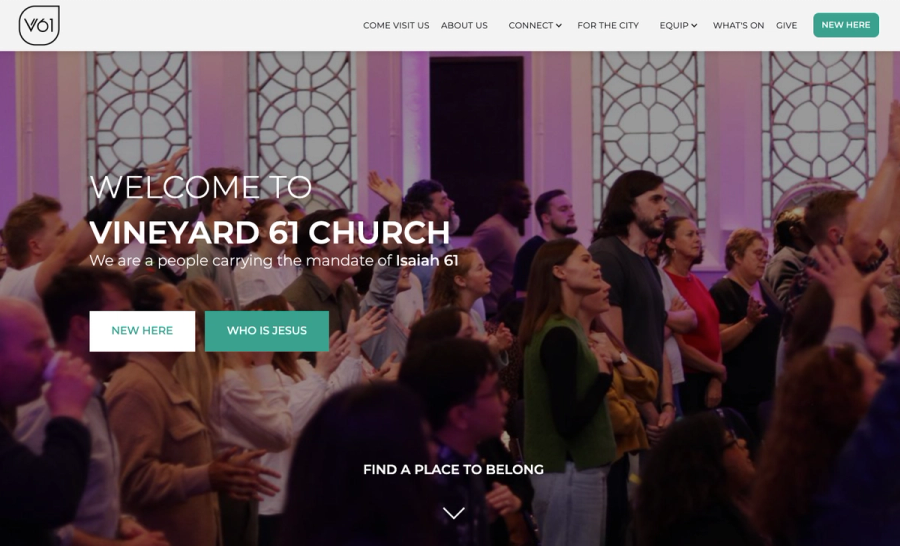 Vineyard 61 Home page