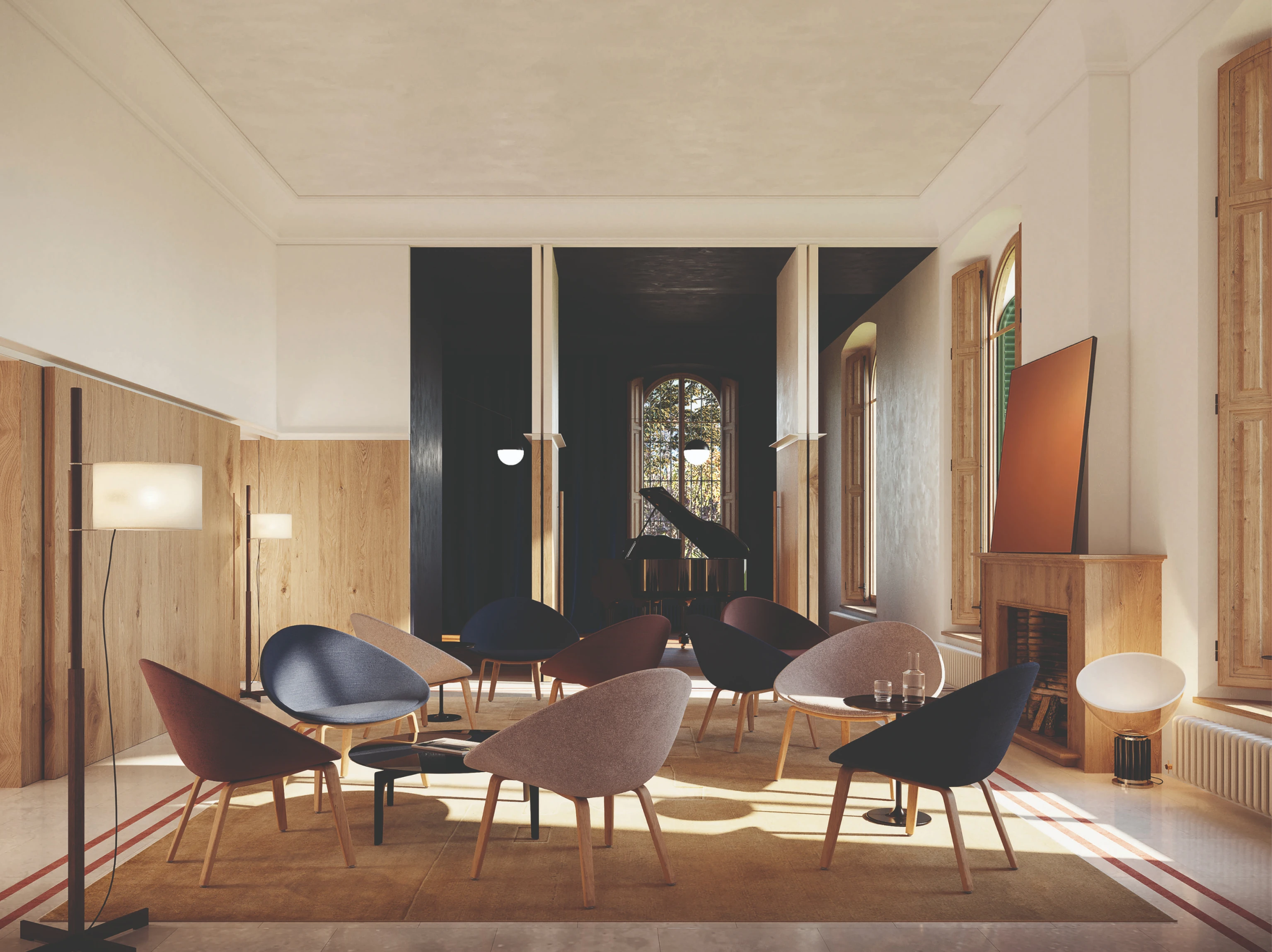 Lievore Altherr Desile Park Adell Lounge Chair Arper Product Design Art Direction 11