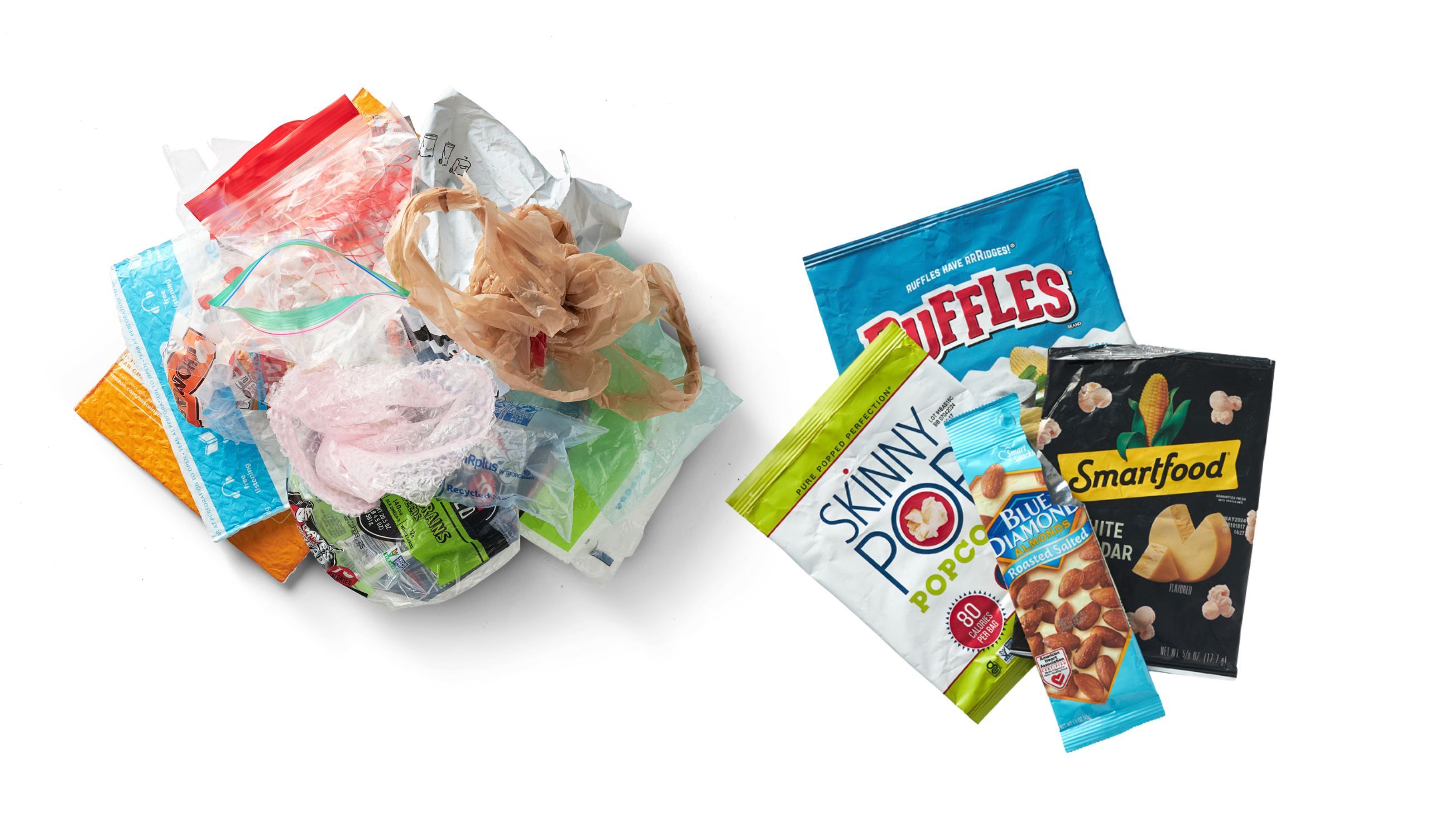 Plastic film and multi layer plastic