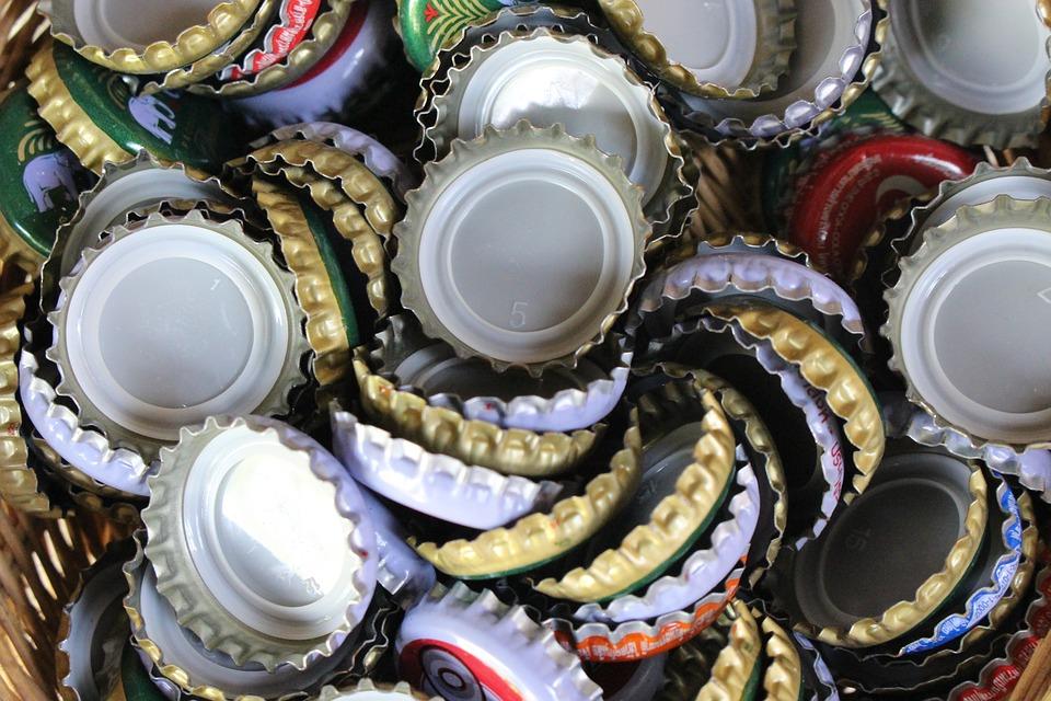 Metal bottle caps
