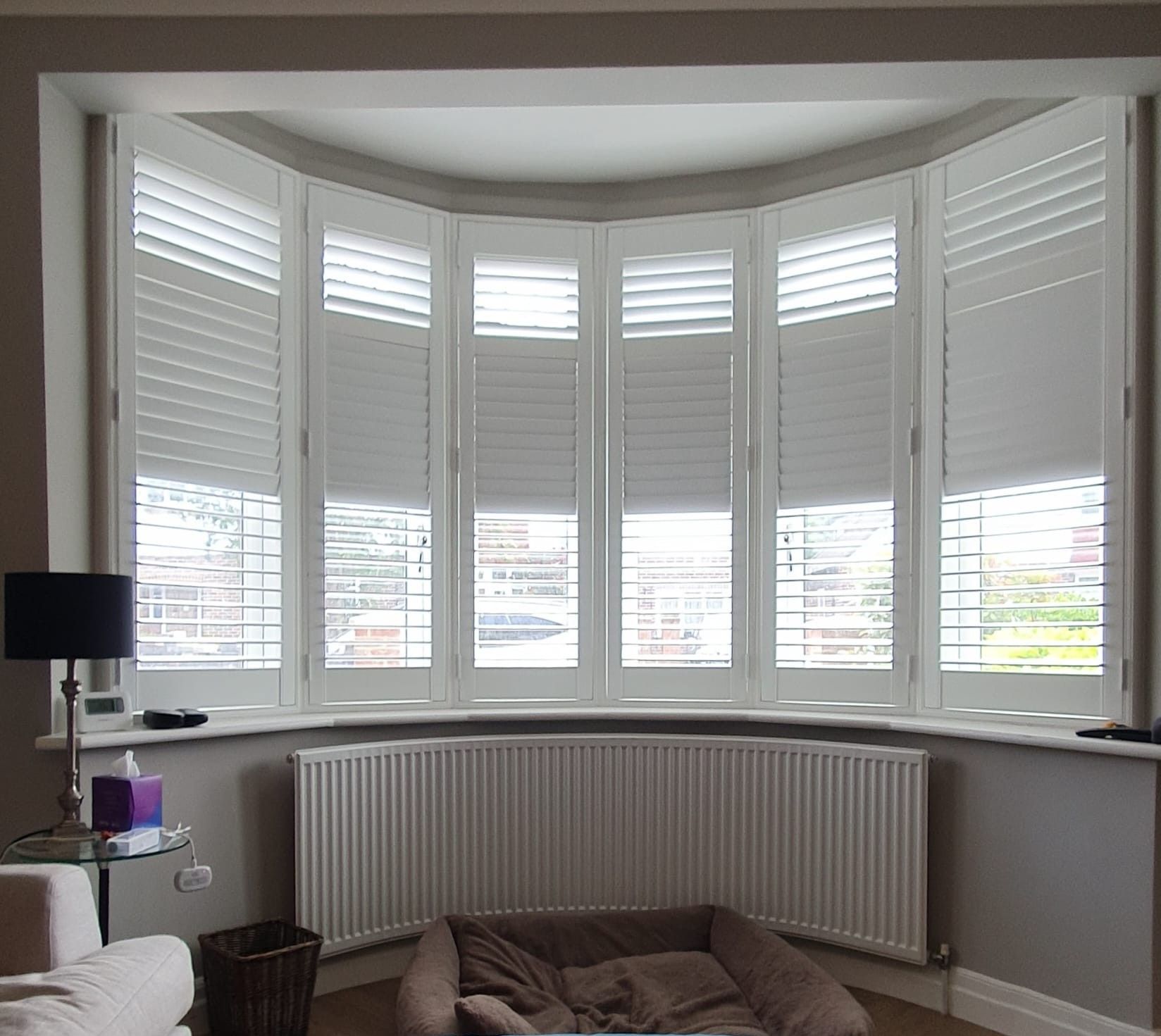 Bay Window Shutter Remove And Refit Wimbledon Area