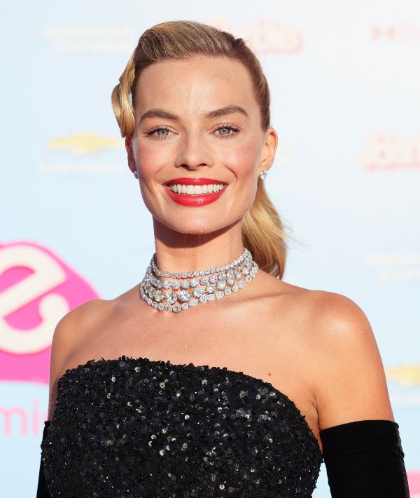 World Premiere Of "Barbie" - Arrivals LOS ANGELES, CALIFORNIA - JULY 09: Margot Robbie attends the World Premiere of "Barbie" at Shrine Auditorium and Expo Hall on July 09, 2023 in Los Angeles, California. (Photo by Rodin Eckenroth/WireImage)