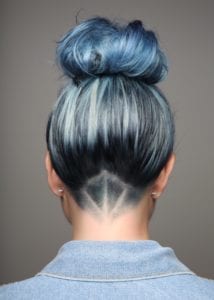 45 Interesting Womens Undercut Hair Tattoos