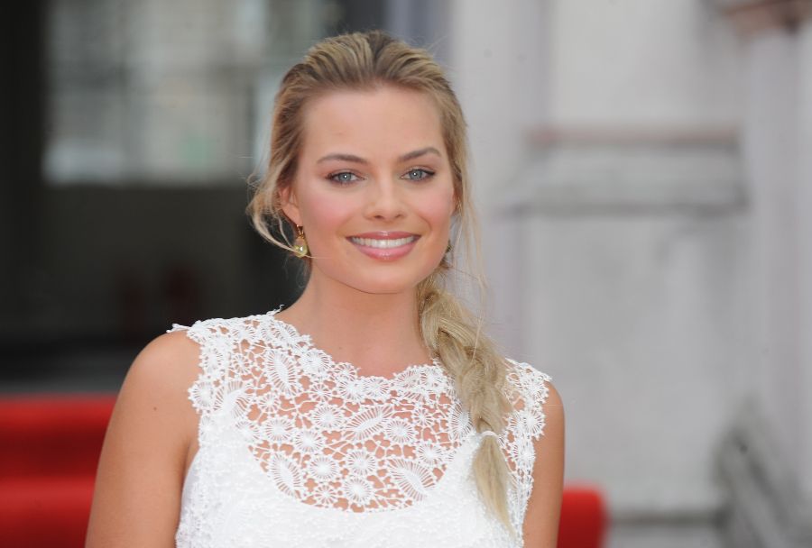 Margot Robbie attends the World Premiere of 'About Time' at Somerset House on August 8, 2013 in London, England.