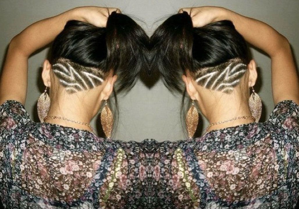Undercut Hair Tattoos = IDGAF Summer Mane-spo - Mane Addicts – Mane by Mane  Addicts