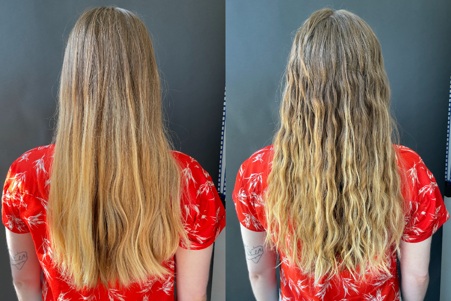 perms before and after on Pinterest