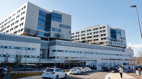 Забастовка анастезиологов в Больнице в Мадриде