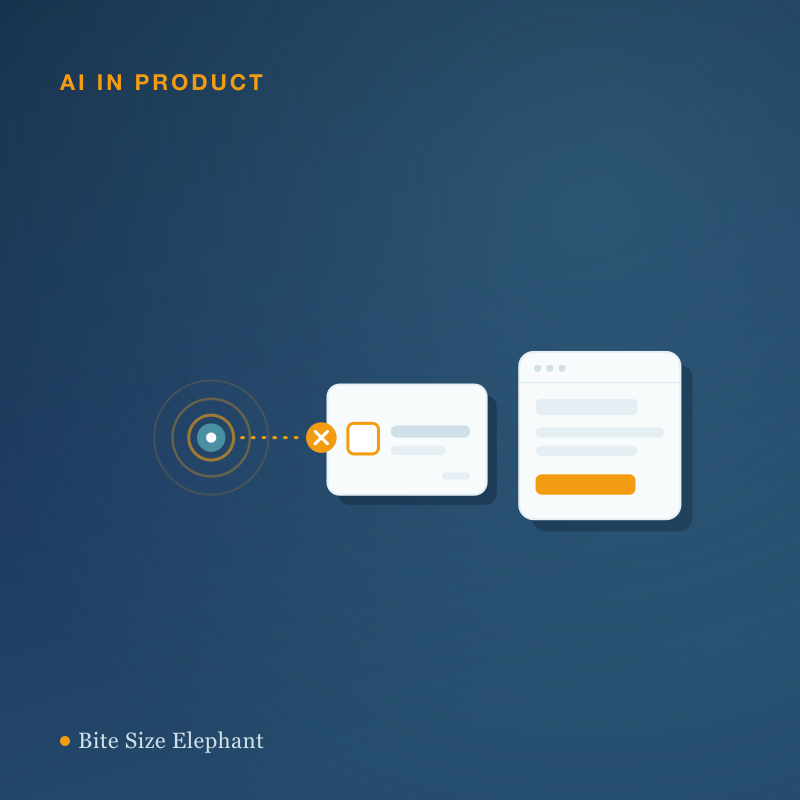 An AI agent blocked at a captcha before a website homepage.
