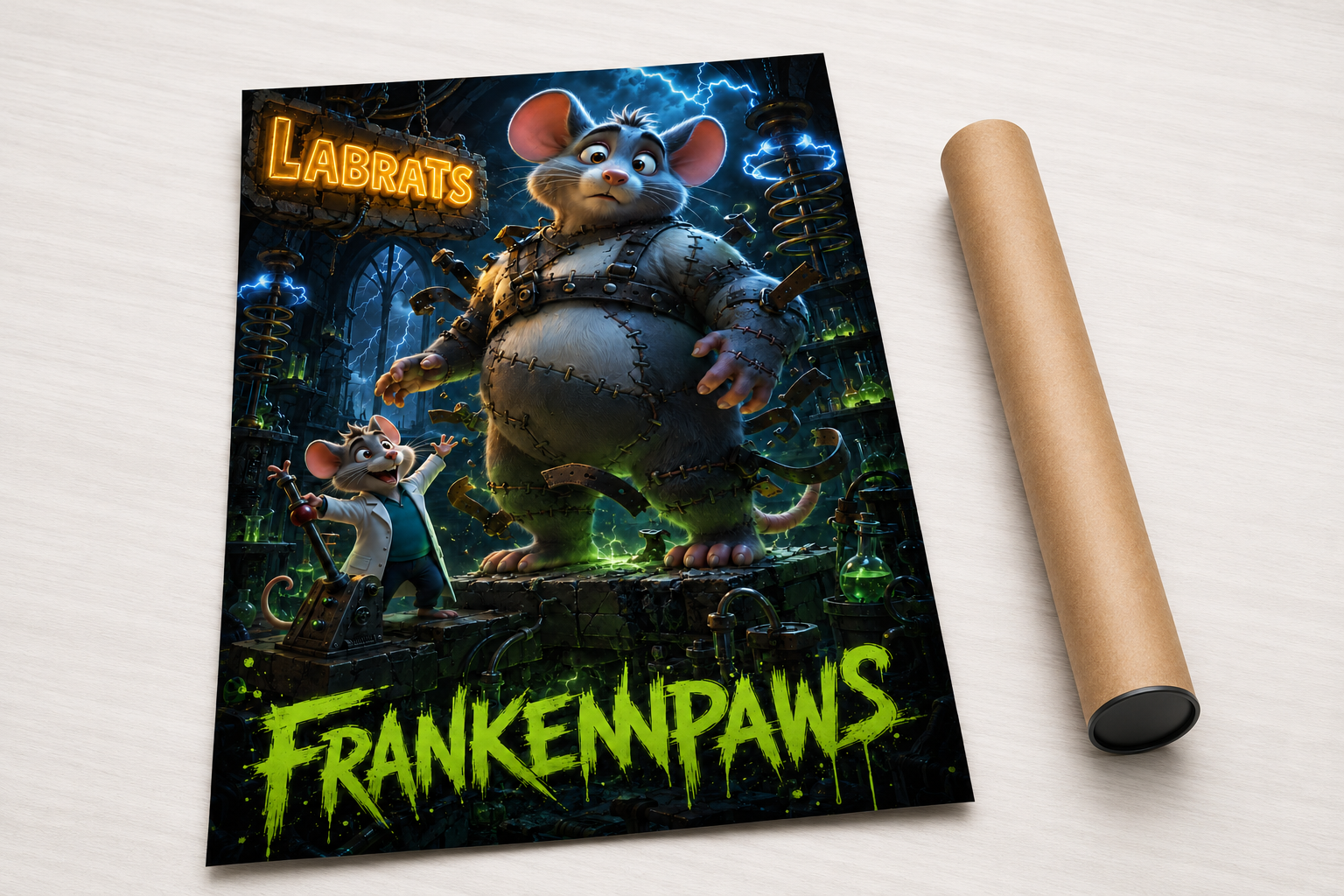 Frankenpaws view 3