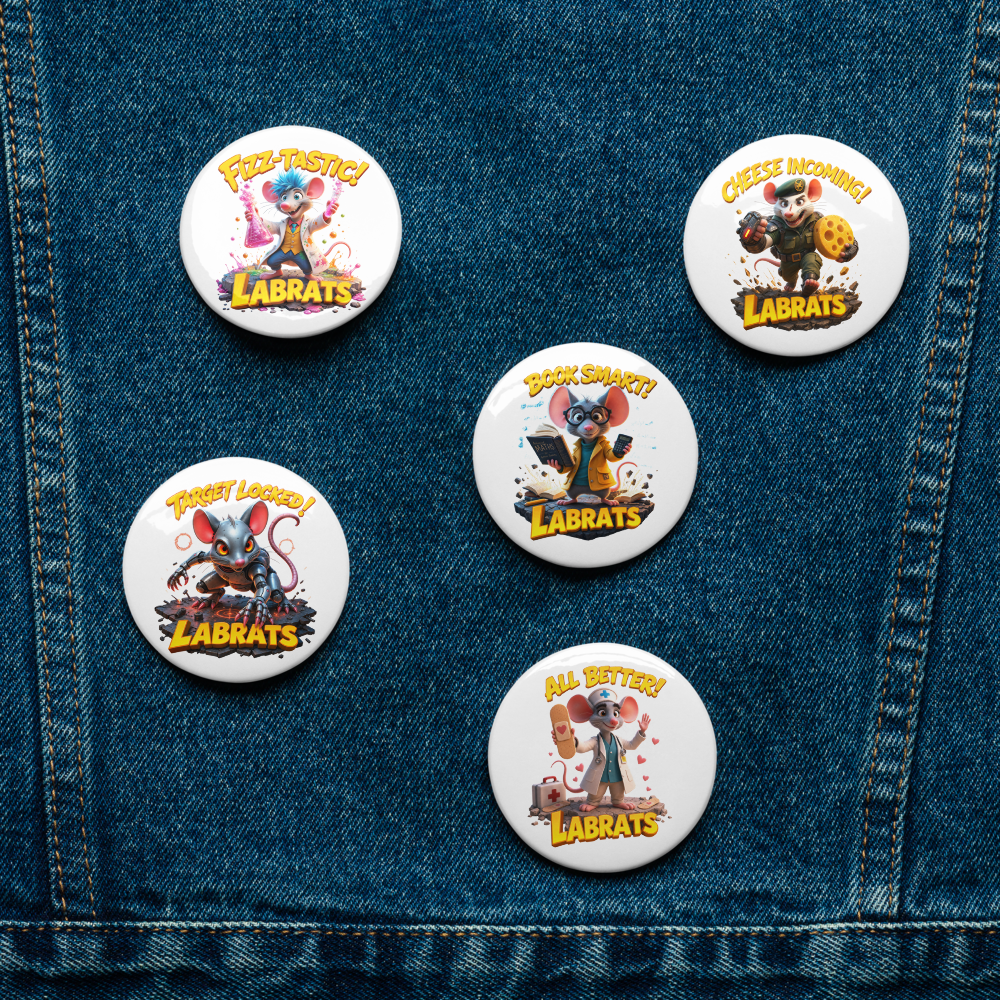 Badge Set 2 Pin Badge