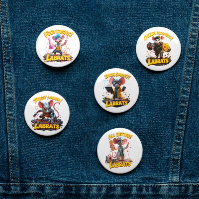 Badge Set 2 Pin Badge