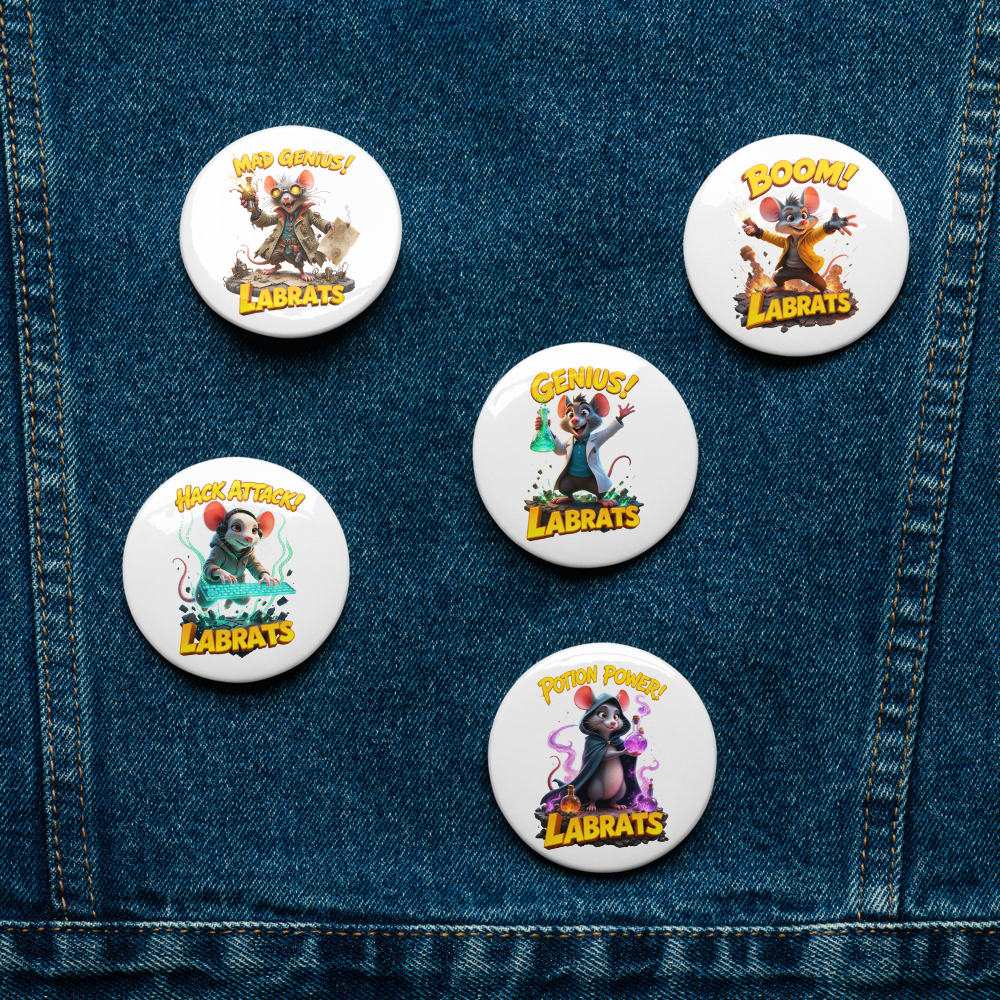 Badge Set 1 Pin Badge