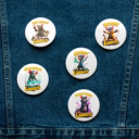 Badge Set 1 Pin Badge