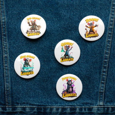 Badge Set 1 Pin Badge
