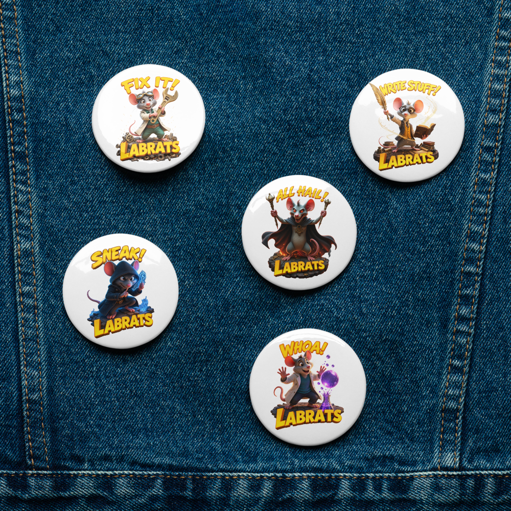 Badge Set 3 Pin Badge