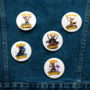 Badge Set 3 Pin Badge