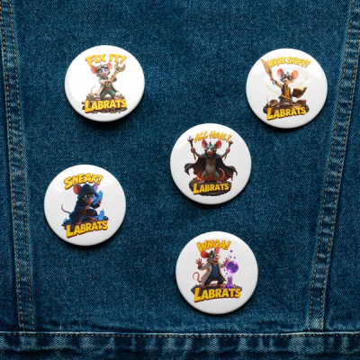 Badge Set 3 Pin Badge