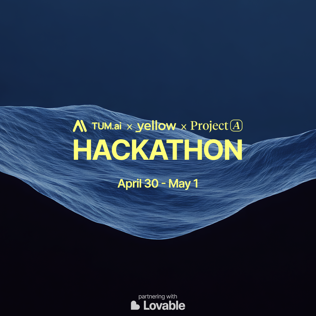 Project A x Yellow x TUM.ai E-Lab - Hackathon Image 1