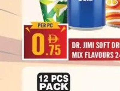 DR. JIMI SOFT DRINK MIX FLAVOURS 240ML
