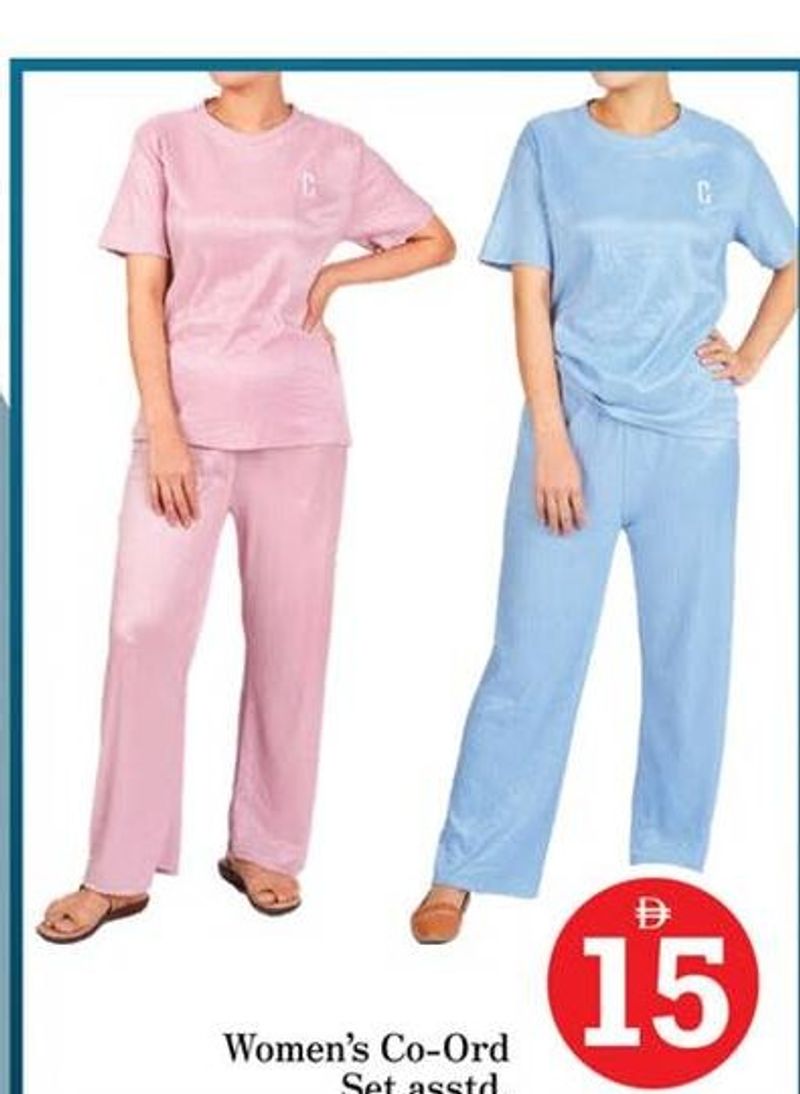 Women's Co-Ord Set asstd.