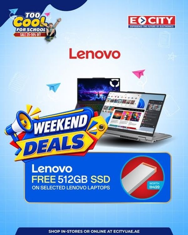 Weekend Deals from ECity until 31st August